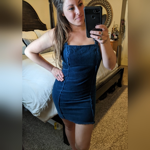 NWOT Forever 21 corduroy dress - Picture 6 of 8